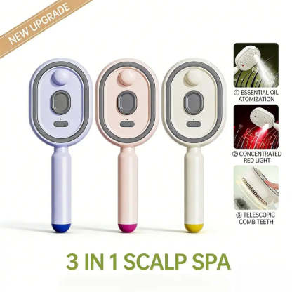 💫SAVE 58% NOW🪮✨Steam Mist Straightening Comb – Easy Salon-Like Hair