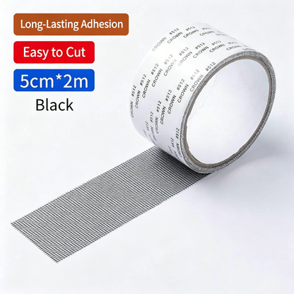 Durable Fiberglass Mesh Tape for Fixing Window and Door Screens (2inch x 157.5inch)