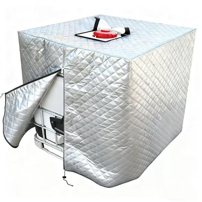 💧 Waterproof IBC Tote Cover – Heavy-Duty, UV-Blocking, Secure Fit ⛈️