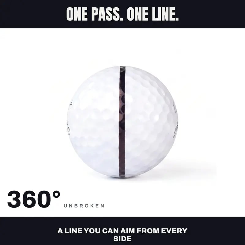 360° Golf Ball Line Marker