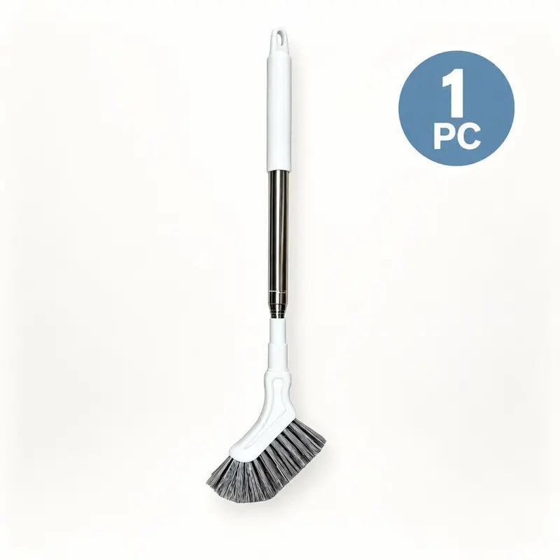 Adjustable Length Stainless Steel Telescopic Long Handle Crevice Cleaning Brush