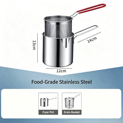 💥Stainless Steel Deep Fryer Set