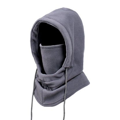 49% OFF! 🔥3-in-1 Warm Winter Sherpa Hood – Face & Neck Protection