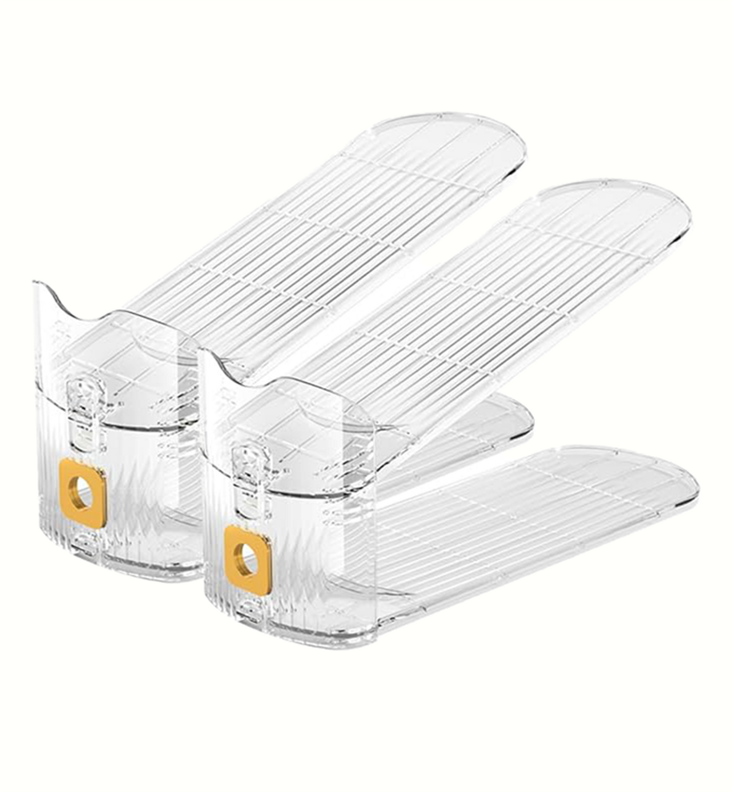 Shoe Organizer for Closet – Stackable Rack with Height Adjustment