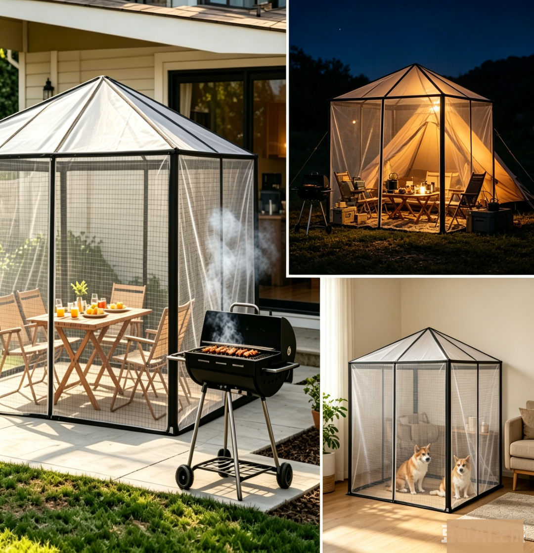 🔥HOT SALE  50%OFF🔥2-Pack Bug-Proof courtyard Screen