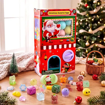 🎅Christmas Sale🎅 Advent Calendar 2026 Christmas Gachapon Squishy Toys 24 Pcs,&Halloween Advent Calendar(✨Buy 2 Free Shipping)