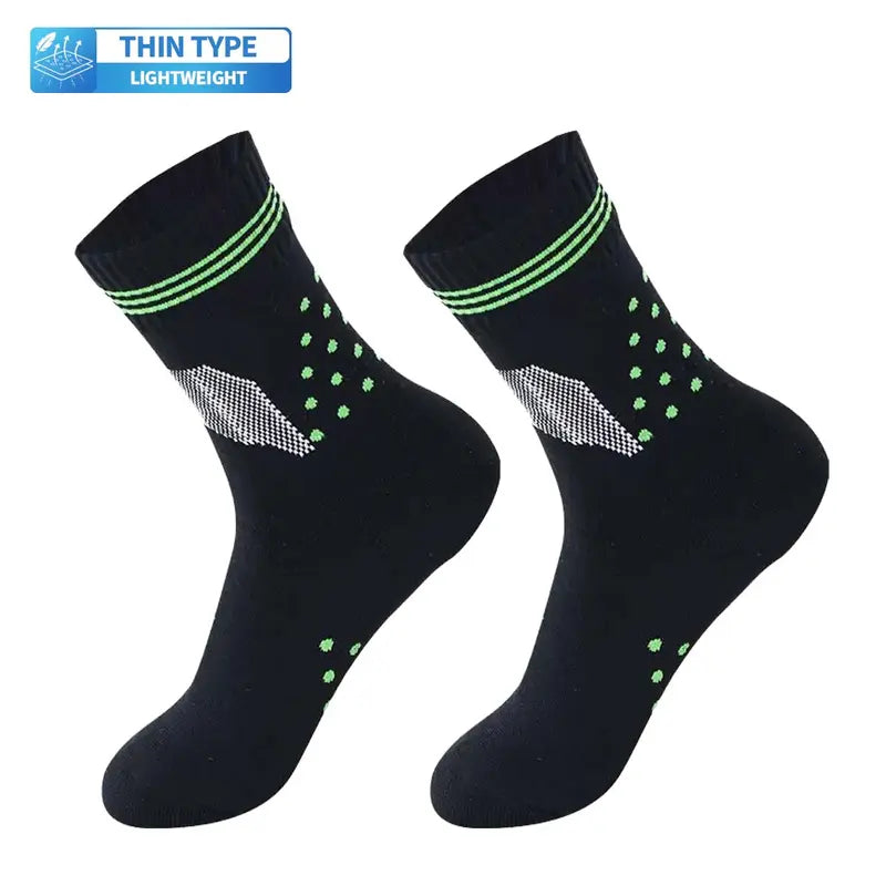 Waterproof Ankle Socks for Men & Women, Lightweight & Thermal Options, 3-Layer Stretch Technology