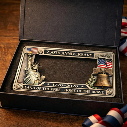 🔥🇺🇸 250th Anniversary Commemorative License Plate Frame🗽