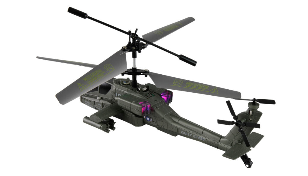 🚁Amewi Apache AH-64 Helicopter Coaxial 3.5CH RTF