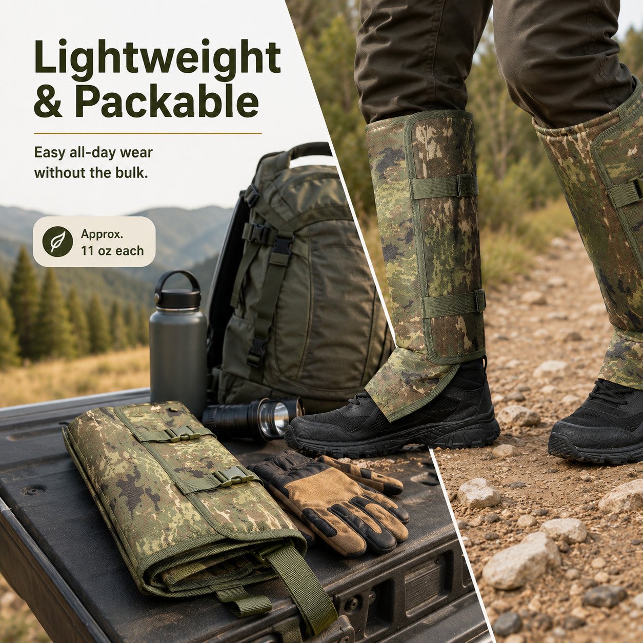 🔥Snake Bite & Puncture Resistant Hunting Leg Warmers