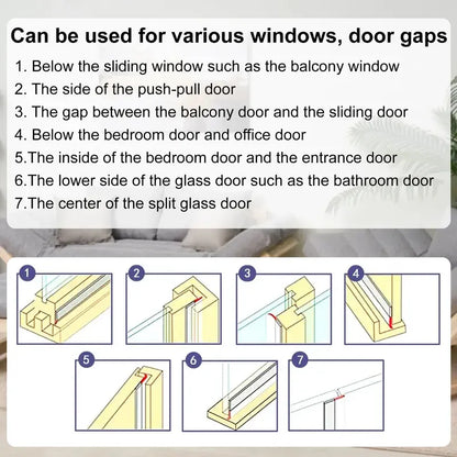 🔥Hot Sale 49%OFF🏅16.4Ft Door Weather Stripping