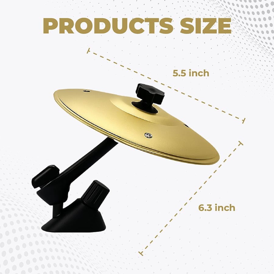Exclusive Offer💥Fun Air Vent Clips Drum Cymbal