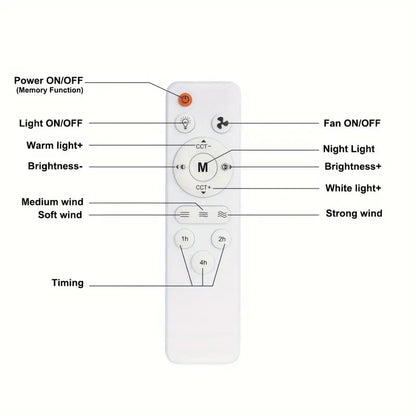 ⏳LAST DAY SALE 49% OFF with FREE GIFT!🔥40W LED Ceiling Fan Light – 20.5” Ultra-Quiet with Remote 🎯 | E27 + FREE B22 Adapter 🔌 | For Bedroom 😴, Kitchen 👩‍🍳 & Garage 🛠️ – UK Ready! 🇬🇧