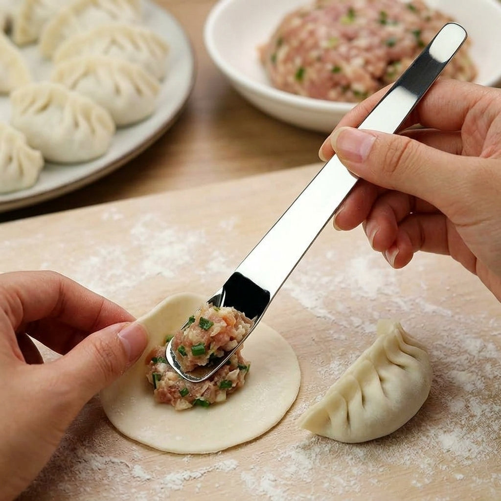 316L Stainless Steel Dessert Spade Spoon, Mirror Polished Thick Multi‑Purpose