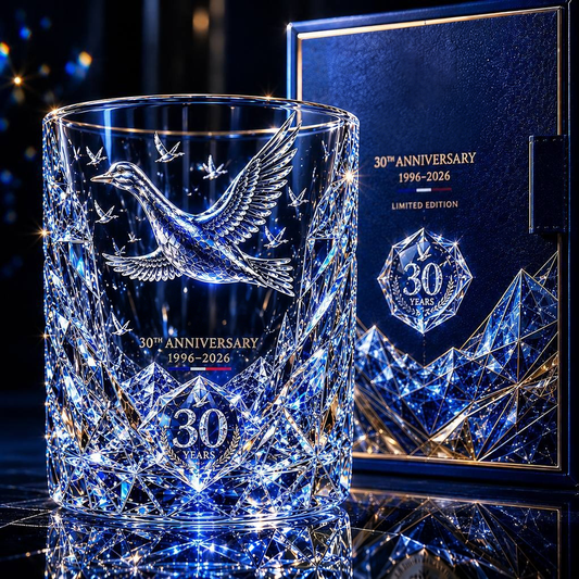 🔥Hot Sales 60% OFF🔥Goose 30 Years Limited Edition Whiskey Crystal Turbler🪿