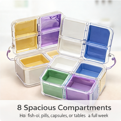 🔥LAST DAY 50% OFF - Magnetic QIAWI's Cube Medicine Box