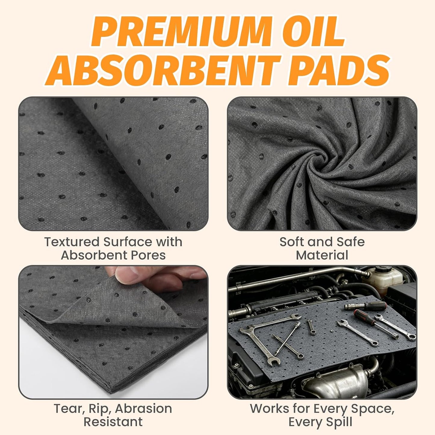 35cm*90cm Multifunctional oil-absorbing and dust-proof mat-10pcs