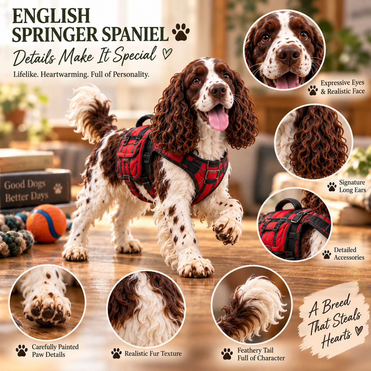 🔥Black Friday Deal 🐕‍🦺24 Days of English Springer Spaniels – 24 Personalities, One Unforgettable Pack