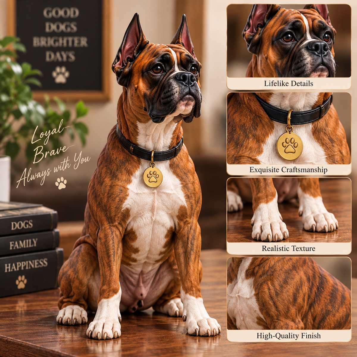 🔥Black Friday Deal 🐶24 Days of Boxer Companions — 24 Unique Boxer Dog Collectible Figures