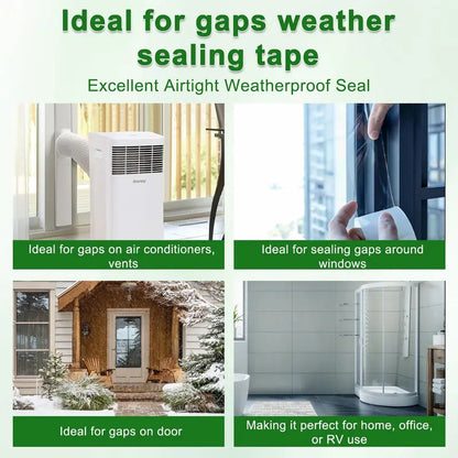 🏠 LIMITED-TIME OFFER: Clear Weather Sealing Tape for Windows & Doors