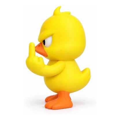 Funny Angry Duck Figurine