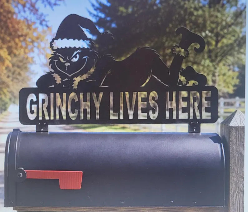 Steel Mailbox Topper, Plasma Cut Steel