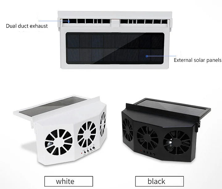 ✈️The New Solar Car Cooling Artifact [air circulation exhaust fan