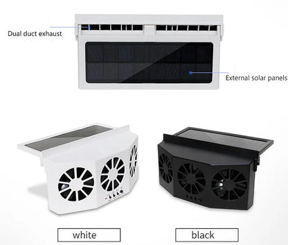✈️The New Solar Car Cooling Artifact [air circulation exhaust fan
