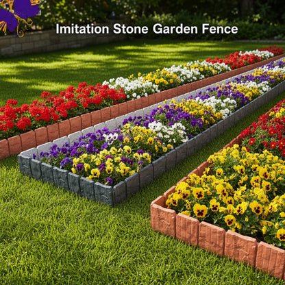 ⚡Hot Sales 49% OFF🔥Imitation Stone Garden Fence - DIY Garden Edging Border