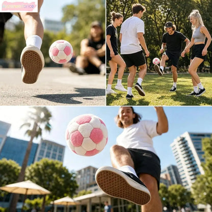 6 Pack 2.75 Inch Plush Soccer Hacky