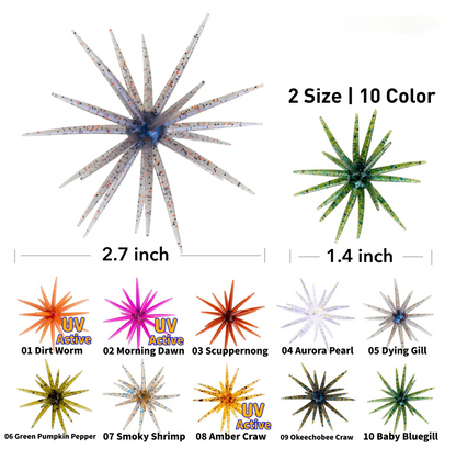 🎣2026 HOT SALE 49% OFF🐙 Tentacle Finesse Soft Plastic Lure