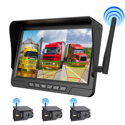 Magnetic Solar Wireless Backup Camera
