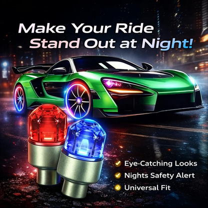 Waterproof Luminous Car Tire Valve Caps