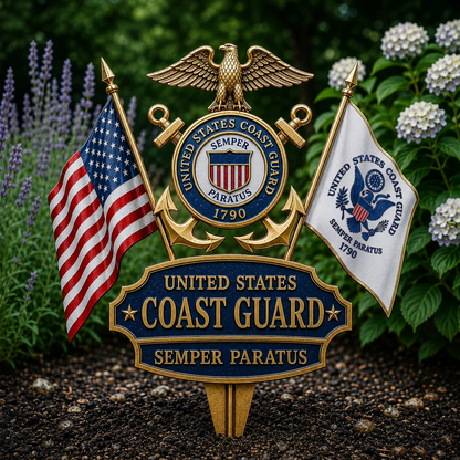 U.S Military Branch Tribute Garden Stake Collection, 🔥Buy 2 Free Shipping