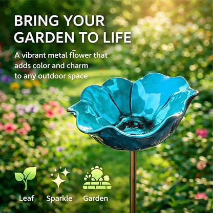 💖🎁2026 Father's Day Gifts 50% Off--🎁Handmade Flower Garden Stake🐦