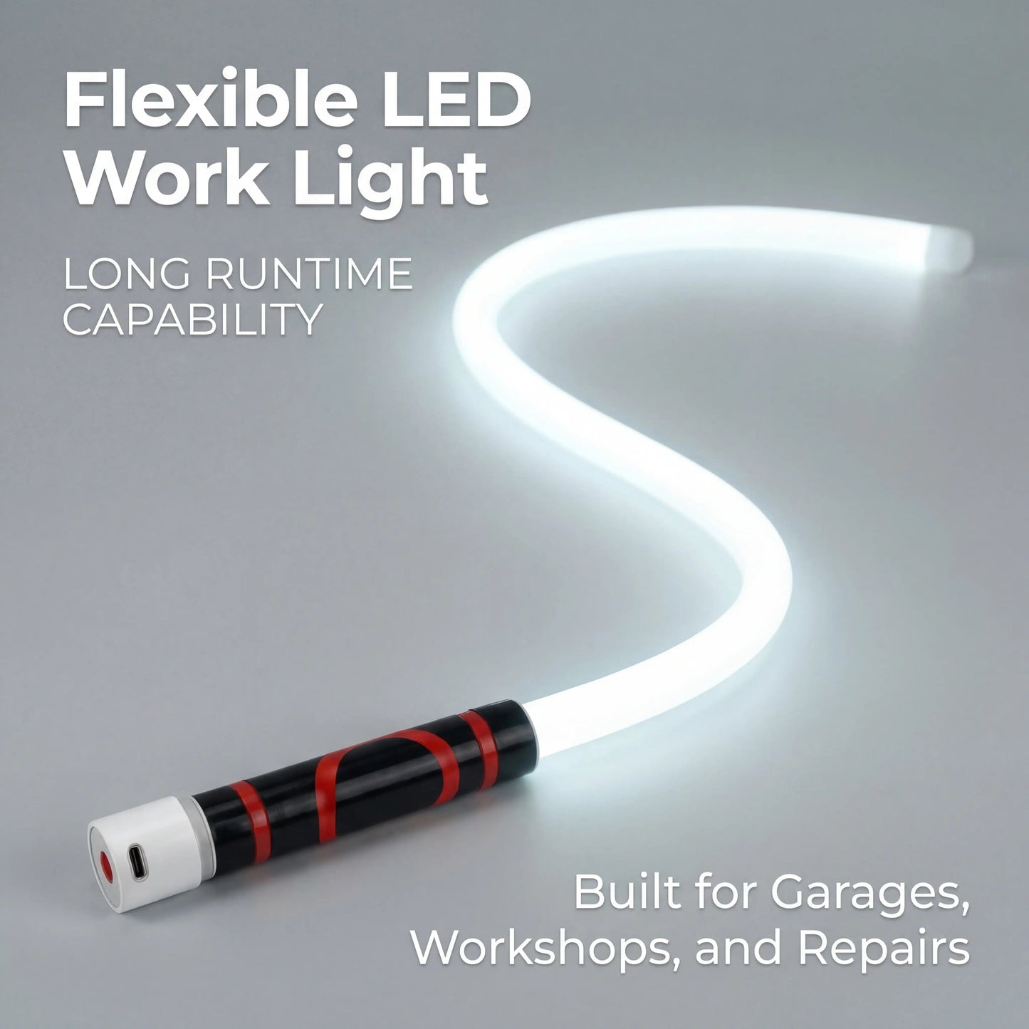 Bendable LED Flashlight Stick