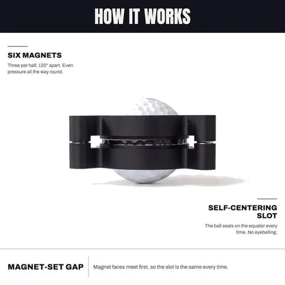360° Golf Ball Line Marker