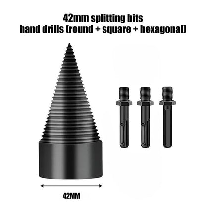 WOOD LOG SPLITTER FIREWOOD DRILL BIT