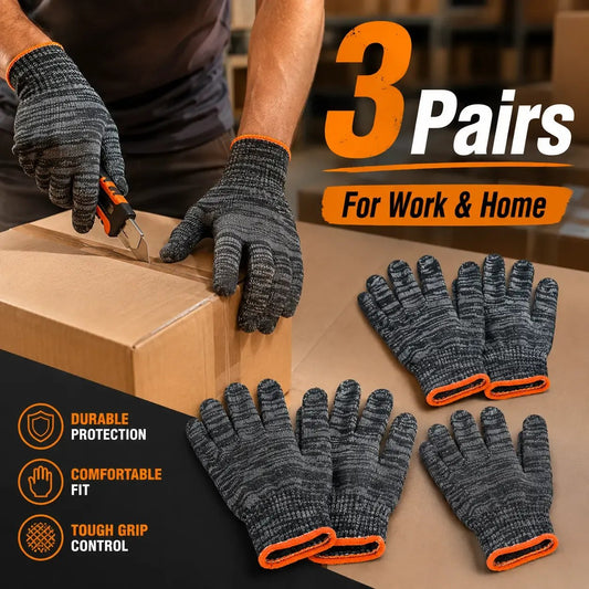 🧤Gardening Gloves for Men & Women– Breathable Stretch Work Gloves with Reinforced Grip | Multi-Purpose Yard, DIY & Workshop Protection Gloves
