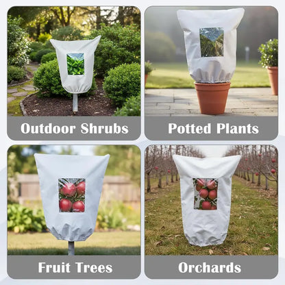 Plant frost protection cover - Winter frost protection for trees, plants, and shrubs