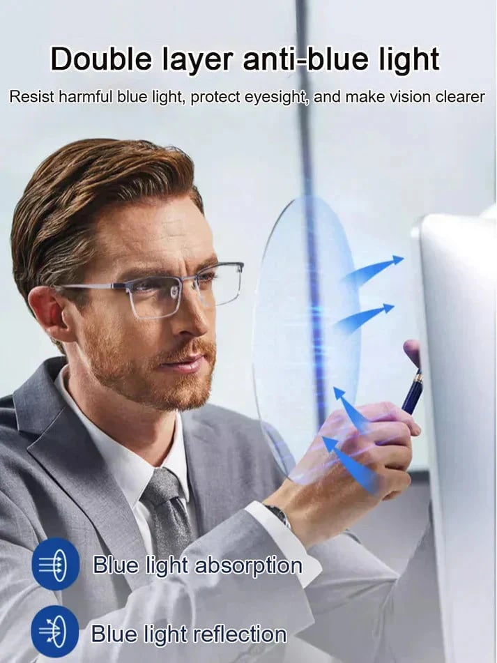 🎁2026 Hot Sale 49% Off🔥👓 Ultra Light Anti Blue Presbyopic Glasses