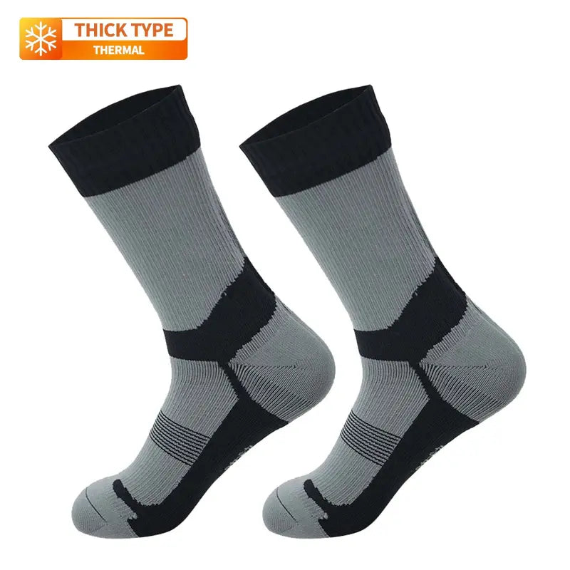 Waterproof Ankle Socks for Men & Women, Lightweight & Thermal Options, 3-Layer Stretch Technology