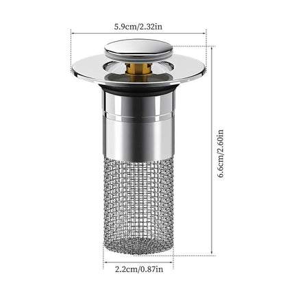 ✨Buy 1 Get 1 Free🔥Universal Pop-up Sink Drain Filter