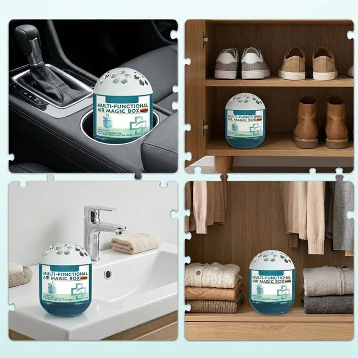 Magic Bead Box for Odor and Dust Removal