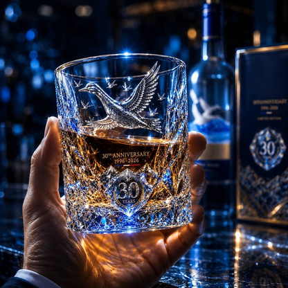 🔥Hot Sales 60% OFF🔥Goose 30 Years Limited Edition Whiskey Crystal Turbler🪿