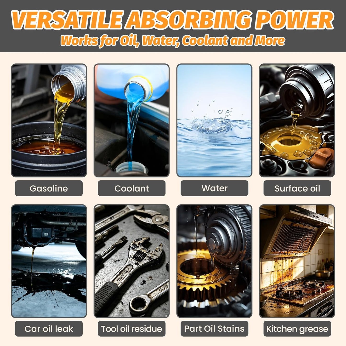 35cm*90cm Multifunctional oil-absorbing and dust-proof mat-10pcs