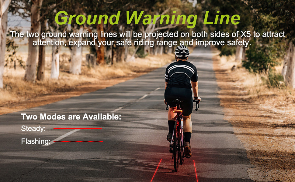 ✨Smart Bike Tail Light – Ride Safe, Be Seen Everywhere🚴