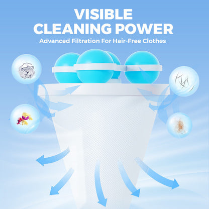 🎉Hot Sale 50% OFF🎉Floating Lint Mesh Bag For Laundry