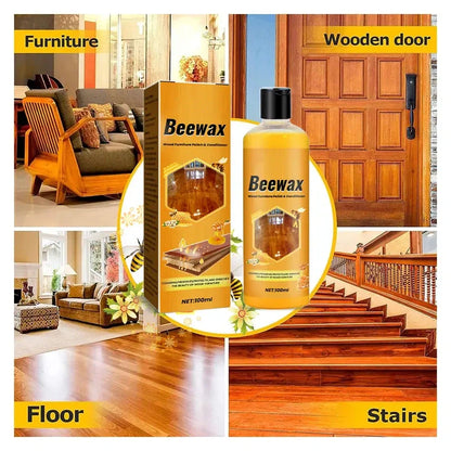 🎉🎉Beeswax Wood Polish Spray 120ml | Natural Shine & Protection for Furniture, Floors, Cabinets – Non-Greasy, Anti-Dust Finish