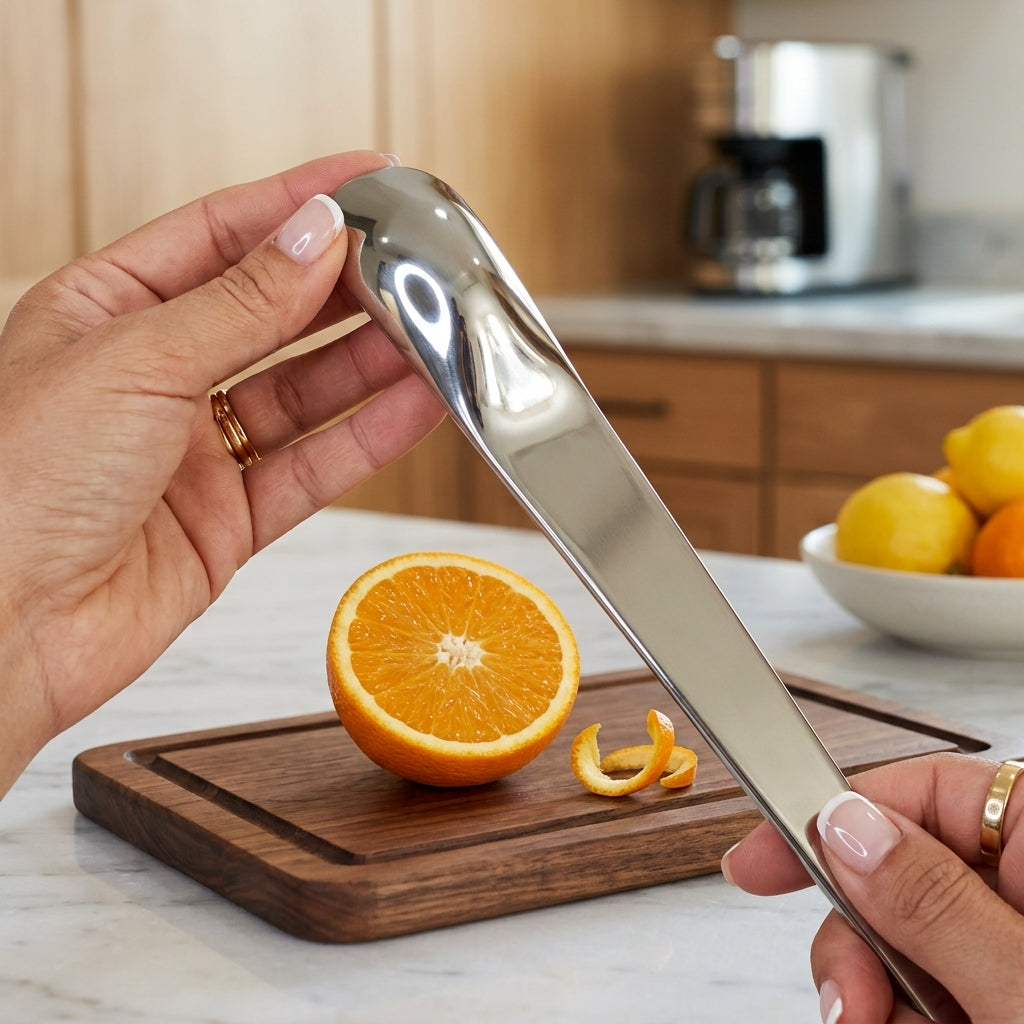 316L Stainless Steel Dessert Spade Spoon, Mirror Polished Thick Multi‑Purpose